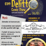 CENA CON DELITTO 27 OTTOBRE