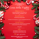 PRANZO VIGILIA DI NATALE 24.12.2023