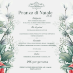 PRANZO DI NATALE 25.12.2023